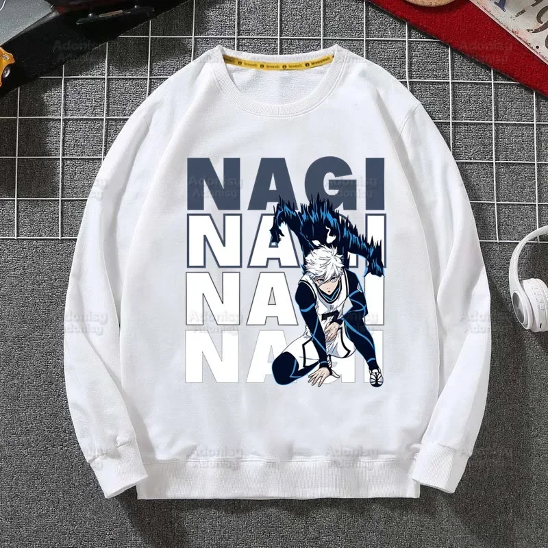 BLUE LOCK Isagi Yoichi Seishiro Nagi Meguru Bachira Hoodies Fashion Hooded Sweatshirt Casual Clothes Customization for Customers