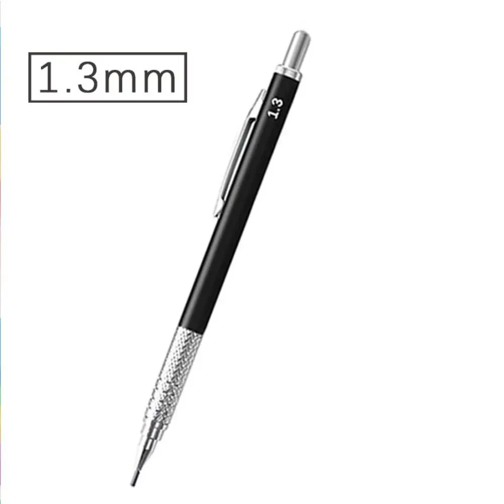 

Механический карандаш 0,3/0,5/0,7/0,9/1,3/2,0 мм, металлический эскиз, дизайн комиксов, ведущий карандаш для рисования, инструмент для письма, подвижный карандаш