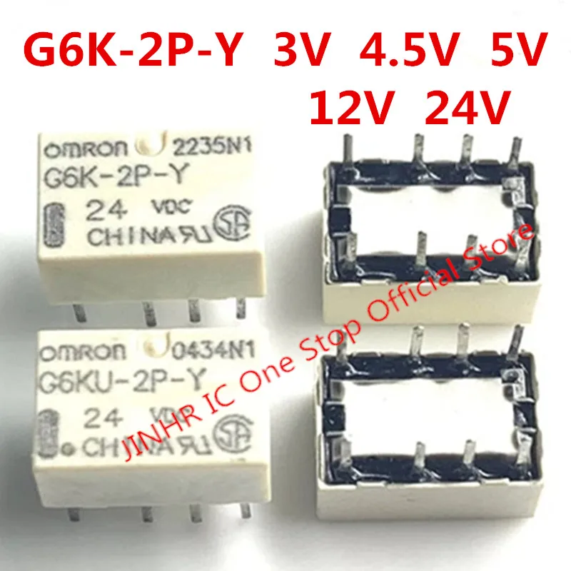 New 5Pcs G6K-2P-Y 3…