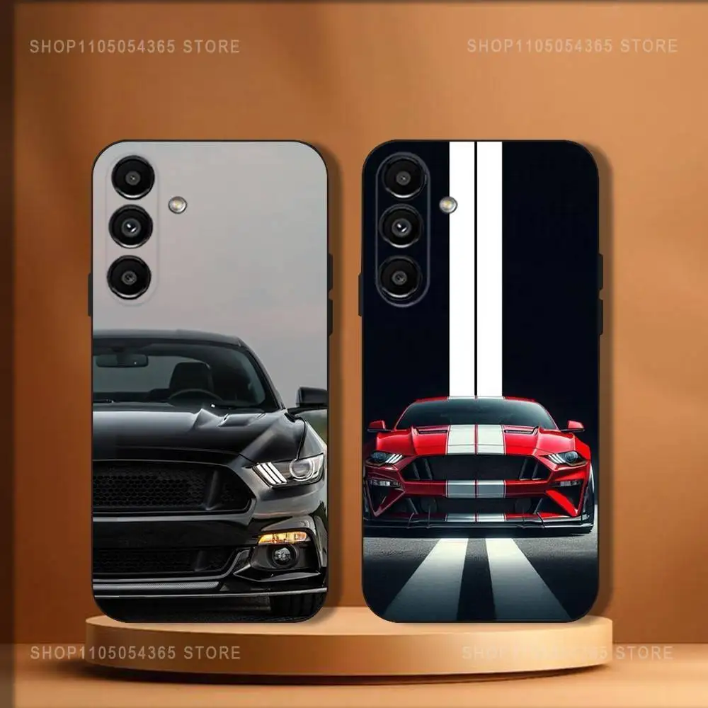 

M-Mustangs Car Phone Case For Samsung Galaxy A20,A21s,A22,A31,A32,A52,A53,A72,73,A80 Soft Black Cover