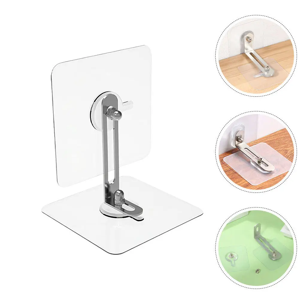 

5Sets Baby Proofing Furniture Anchors No Drill Anti-Tip Safety Straps for Dressers Bookshelves Cabinets Wardrobes