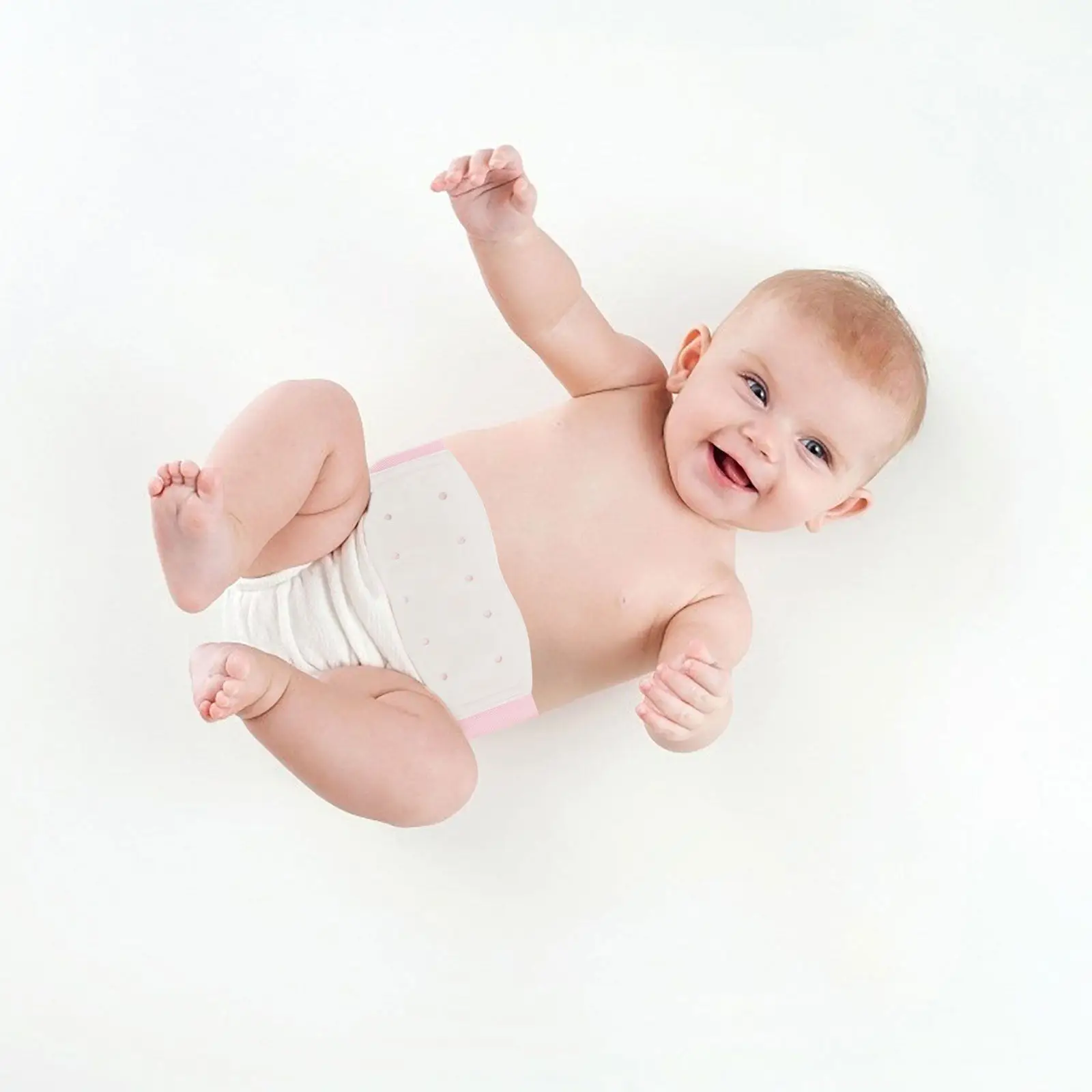 

Umbilical Hernia Belt Belly Band Navel Support Truss for Infants Soft Skin-Friendly Elastic Waist Design Easy