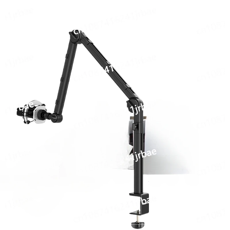 LS24 Microphone Boom Arm Stand Desk DSLR Camera Holder Adjustable Suspension Mic Boom With 1/4 Screw Mount