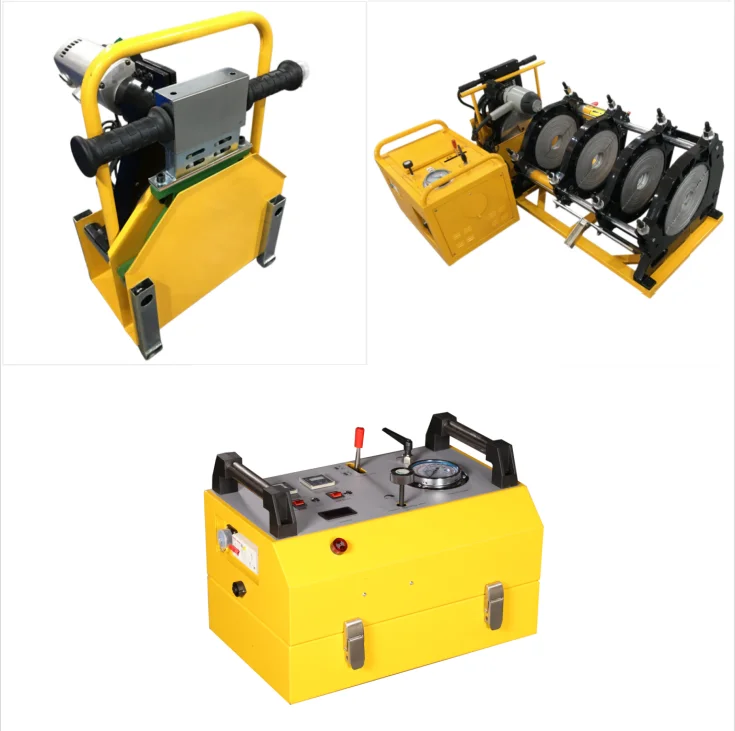 New WD355HB HangZhou Welding Plastic Pipe Welding Machine 90-355 mm Automatic 5.45kw Hydraulic Butt Fusion Welding Machine