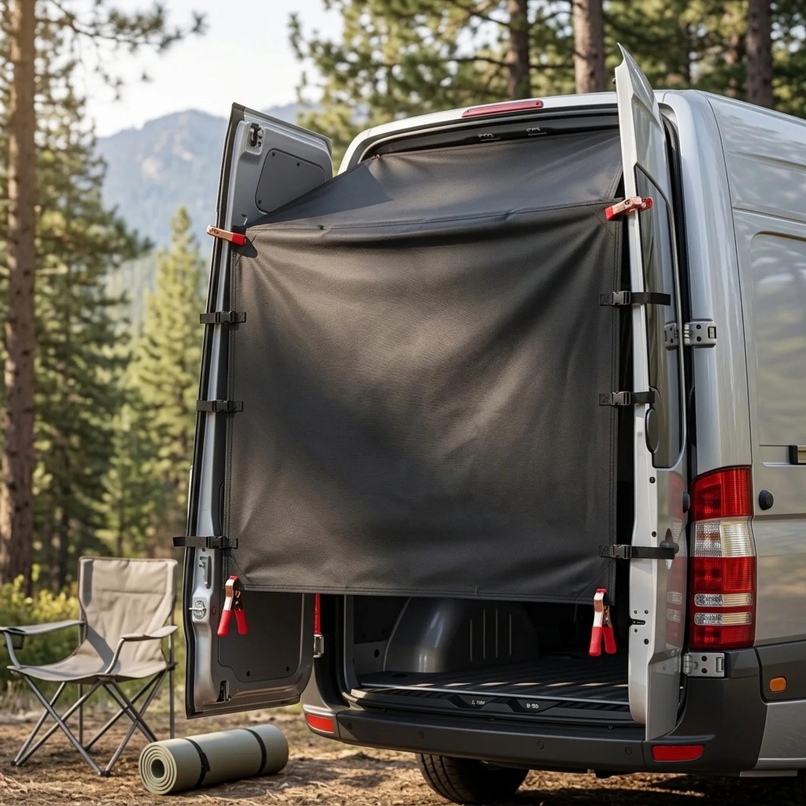 For T4 T5 for transporter Sprinter Awning Cover for transporter Rear Awning 180cm 70.86 X 114cm 44.48 LxW Waterproof