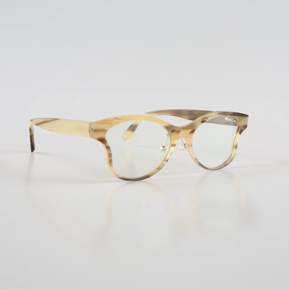 Eyeglass Frames Unique Vintage Irregular Graduated Lenses Prescription Handmade Man Glasses Frames Myopia Optical  Eyeglasses