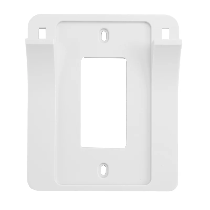 AS95-Wall Mount For Echo Show 5 And Echo Show 8, Speaker Holder Stand Adjustable Swivel Smart Speakers Parts - White