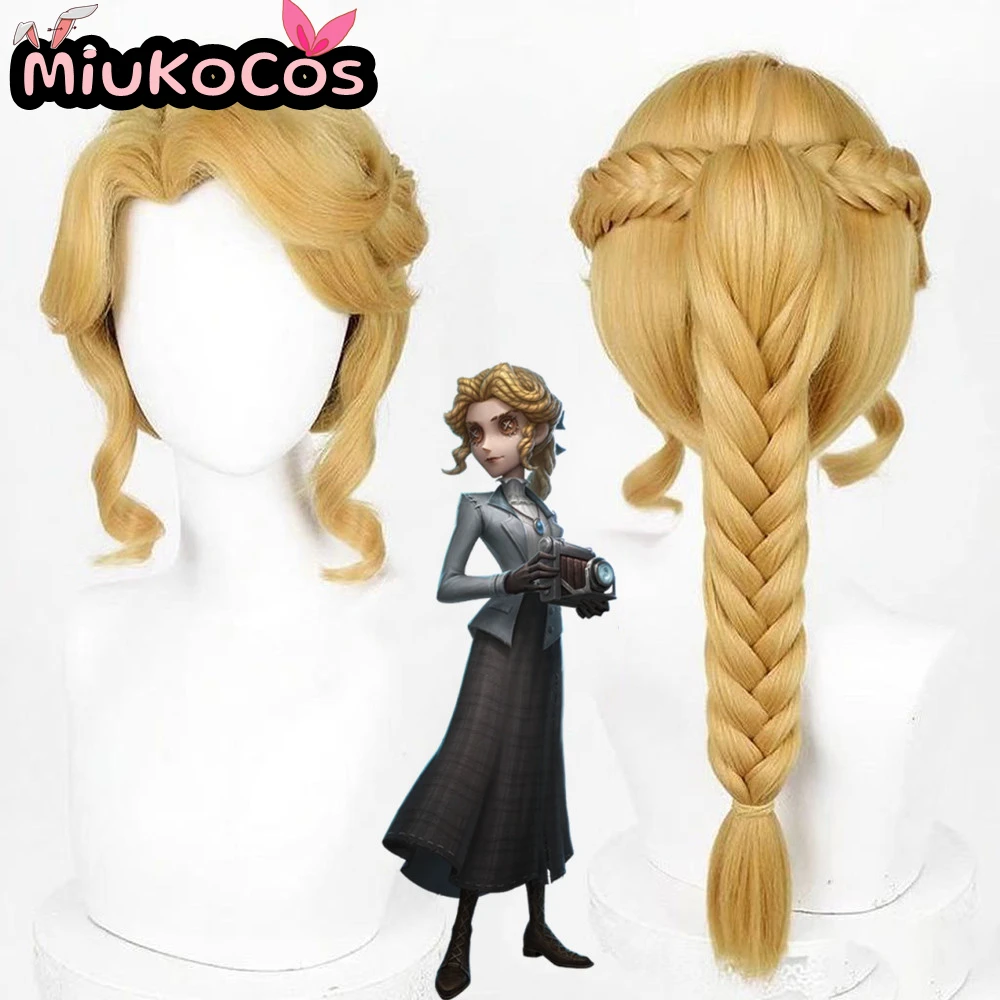 

IN STOCK Journalist Alice DeRoss Cosplay Wig MiukoCosplay Game Identity Ⅴ Cosplay