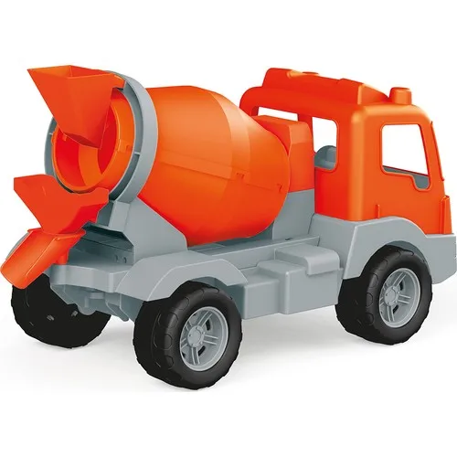 Camión mezclador de hormigón con caja completa de 42 cm, Tutorial útil y elegante, modelo educativo multifuncional 2022
