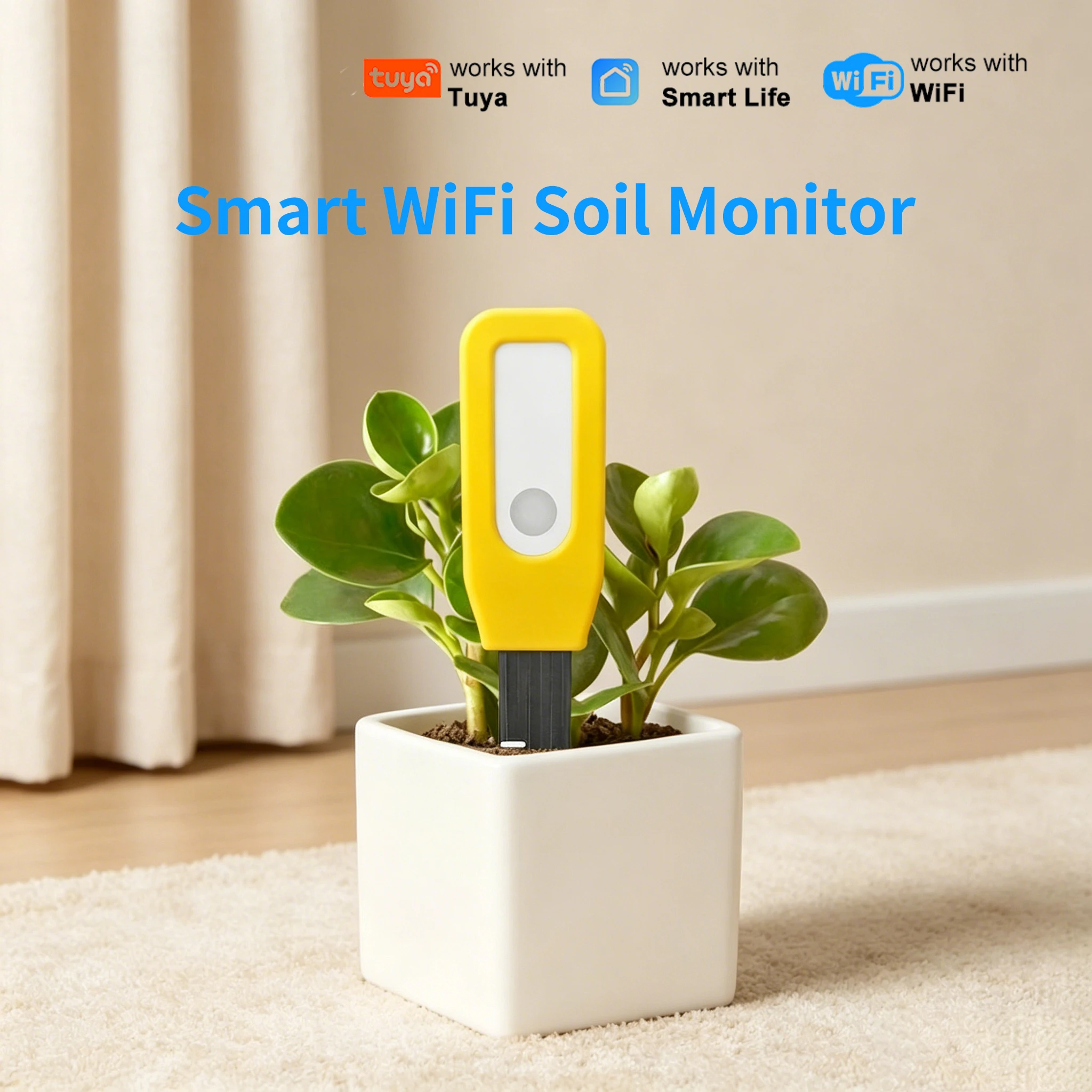 Smart Soil Sensor - Tuya 스마트 WiFi 토양 모니터 스마트