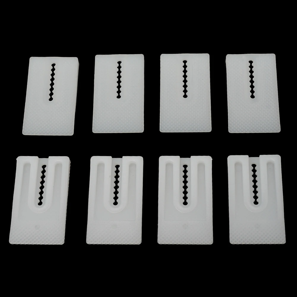 

Wedge Gasket 8pcs Toilet Shims Get Perfect Heights with White Toilet Leveling Shims Multi Purpose Design (8pc)