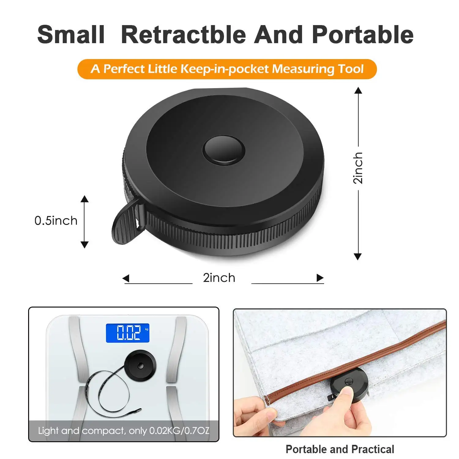 150cm Mini Tape Meter Tape Tailor Ruler Keychain Measuring Tape Clothing Size Tape Measure Portable Sewing Tools Accessory view 4