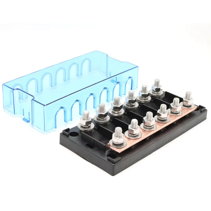 Anschraubbare Sicherungshalterungen 6-Wege-Sicherungskasten 48V 100A ANM MEGA Inline-Sicherungshalter – Detail 6