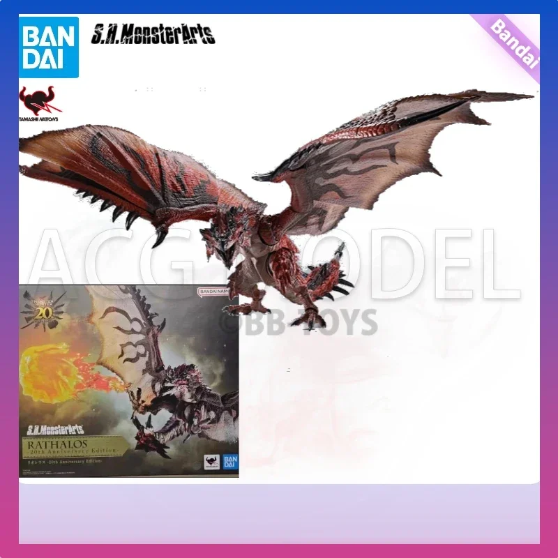 

In Stock Bandai SHF Original Model Kit S.H.MonsterArts Monster Hunter RATHALOS 20TH ANNIVERSARY EDITION Anime Action Figure