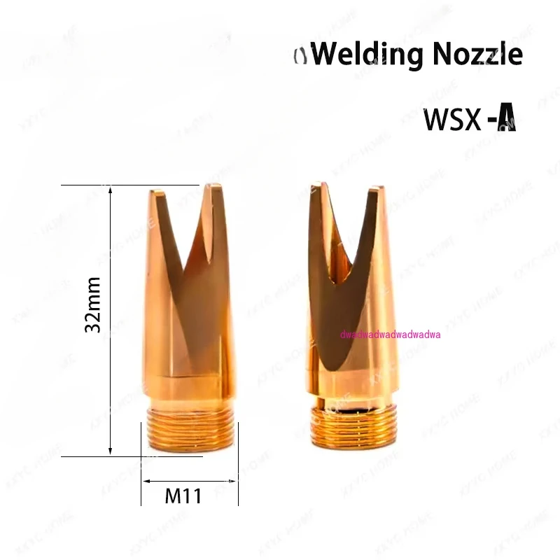 WSX Welding Nozzle for Handheld Gun Head M8 M10 M11 M13 TypeA-H with Wire Feed Laser Welding ND18 Machine 10pcs 1box Axrayser