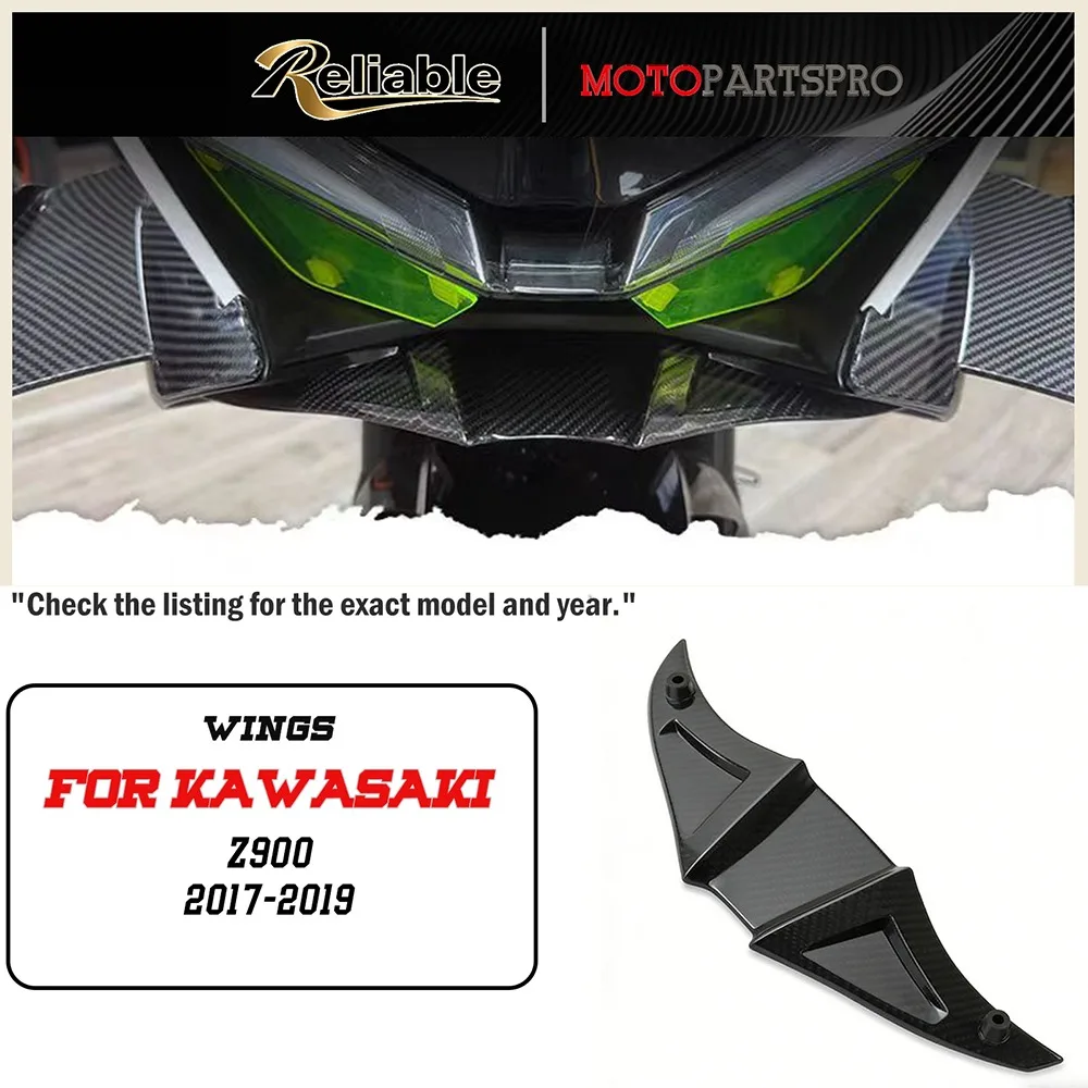

Motorcycle Front Fairing Wings, Aerodynamic Wing Protection Kit for 675SR-R 675SR 675 SRR