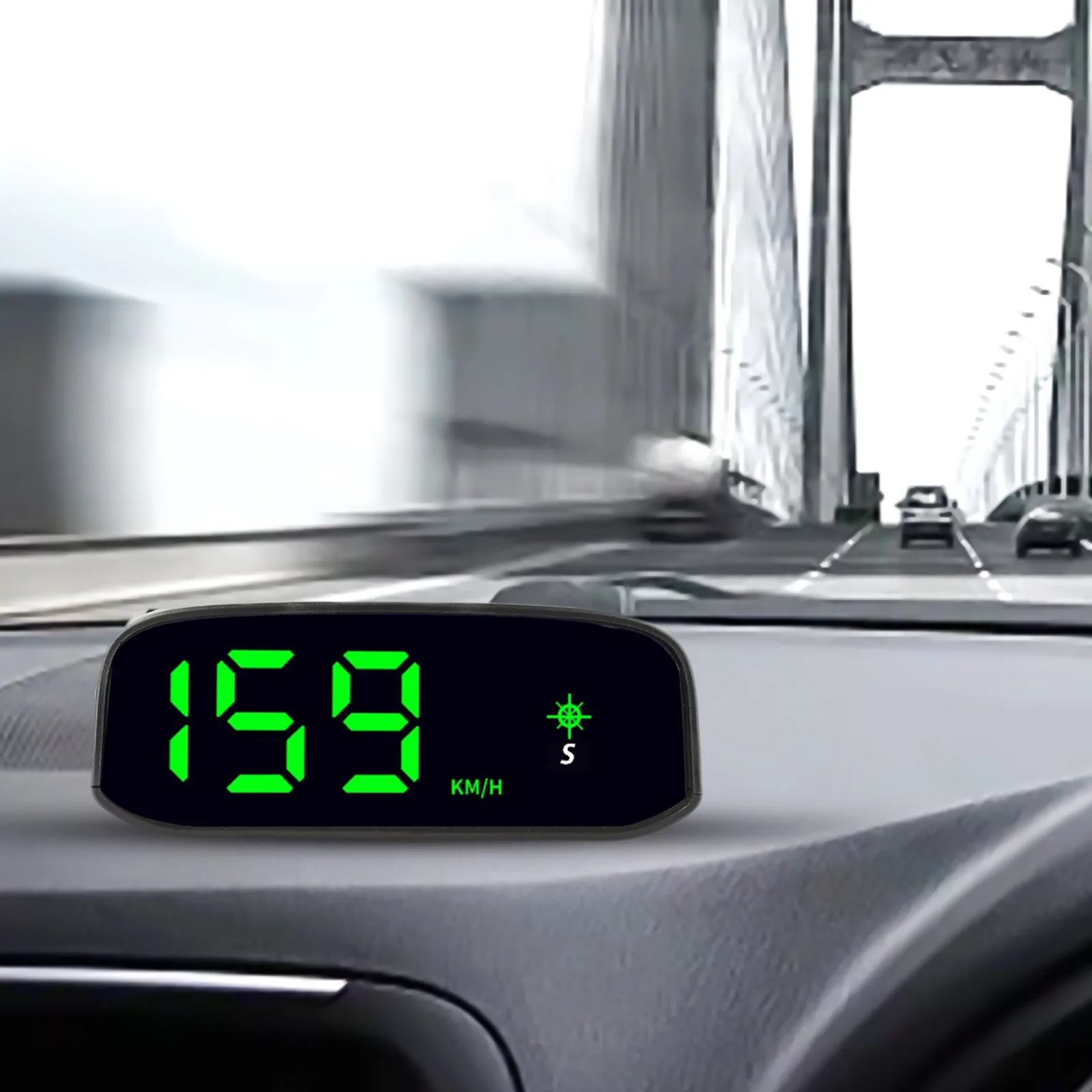 Automated Driving Direction Display Intelligent Speedometer Voltage 5V Solar GPS Speedometer Solar Power Supply
