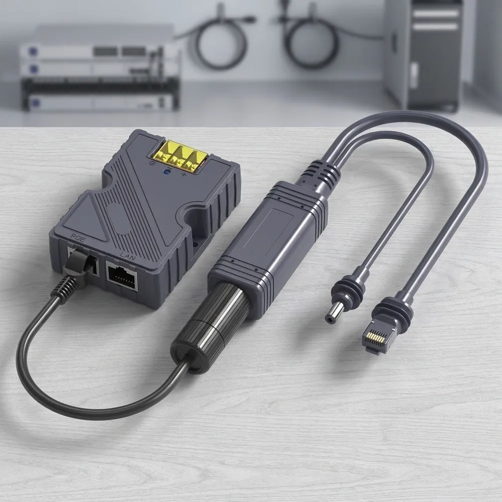 For PoE Splitter Adapter Kit 150W for Starlink Featuring For ESD Protection and High-Speed Gigabit Network Support