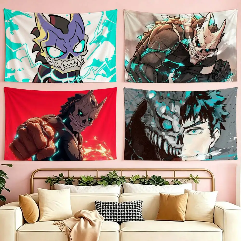 

K-Kaiju No-8 flag Suitable For Party Club Outdoor Interior Wall Decoration Banner Fans Gift
