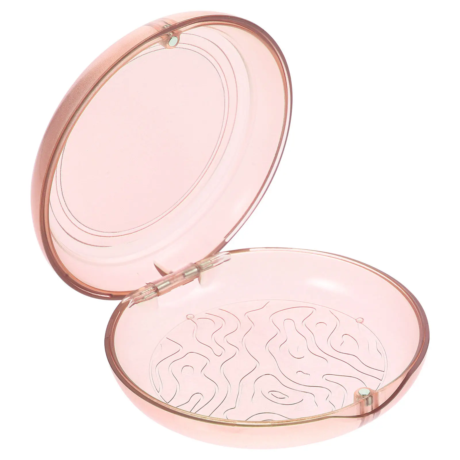 

Портативный футляр для зубных протезов и ретейнеров, маленький контейнер для брекетов, дорожный ортодонтический держатель для протезов, дышащий контейнер для хранения