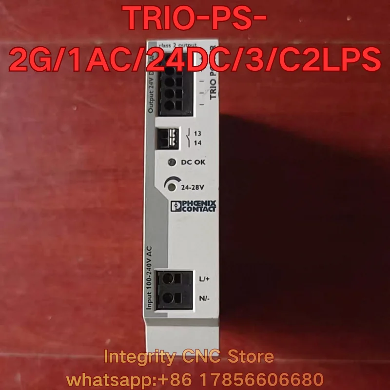

Second-hand TRIO-PS-2G/1AC/24DC/3/C2LPS power module function test is normal
