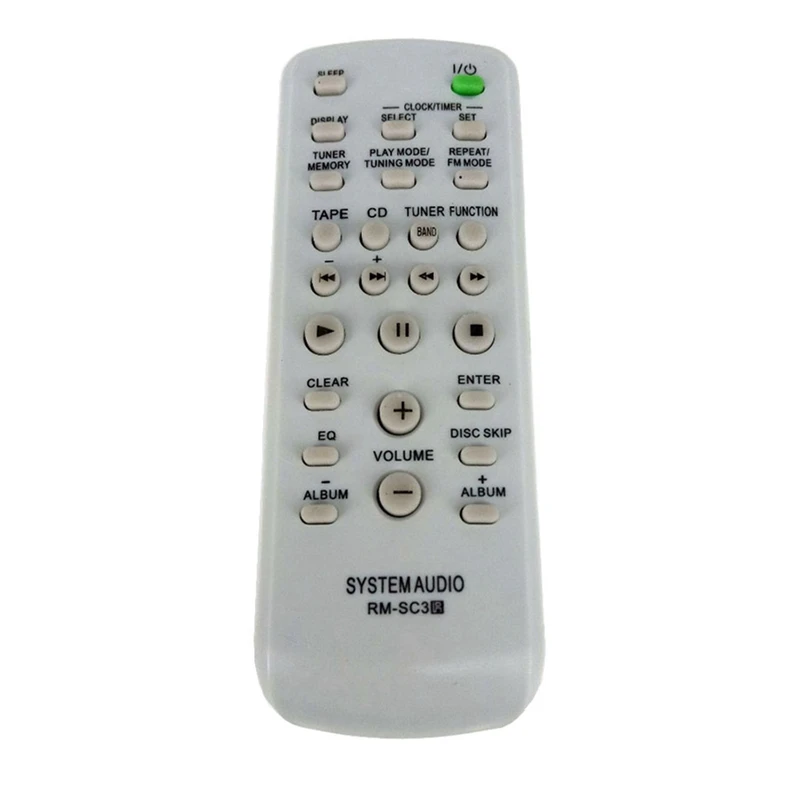 For Sony CD HIFI System Audio Remote Control RM-SC3 RM-SC30 RM-SC50 RM-SC55 MHC-RG29 MHC-RG490S CMT-EH10 CMT-U1 CMT-CPZ1