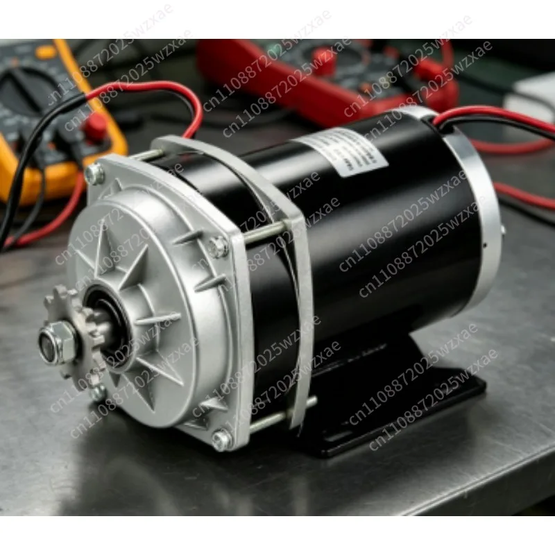 1000W 48V Brushed DC Reduction Motor Fit ZY1020ZXF Spare Part For Tricycle Small  Vehicle Assembly Use