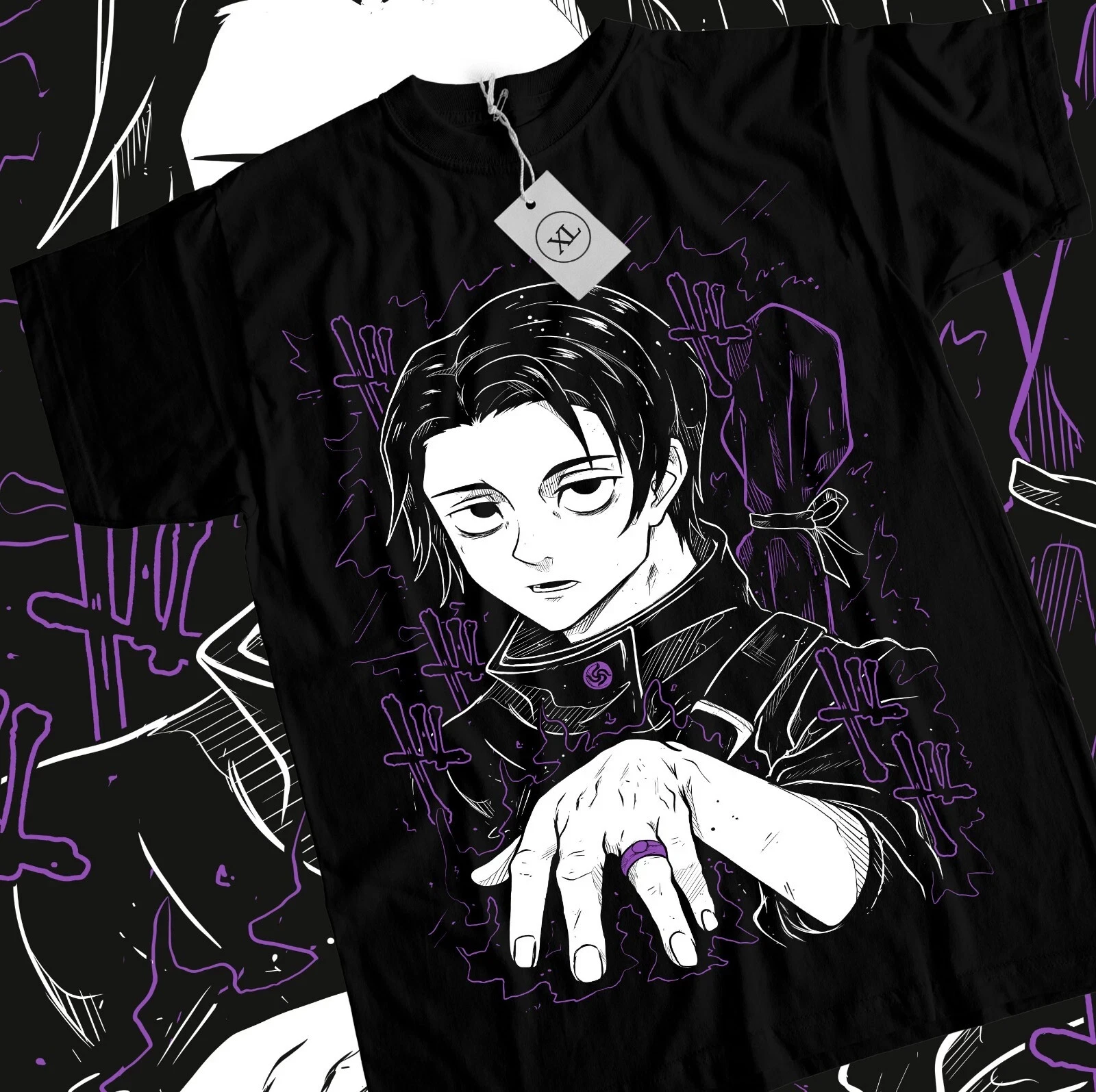 2026 Sommer Jujutsu Kaisen Anime Yuta Okkotsu Bedrucktes Lockeres Kurzarm-T-Shirt aus Reiner Baumwolle für Kinder Trendiges Unisex Casual Y2k