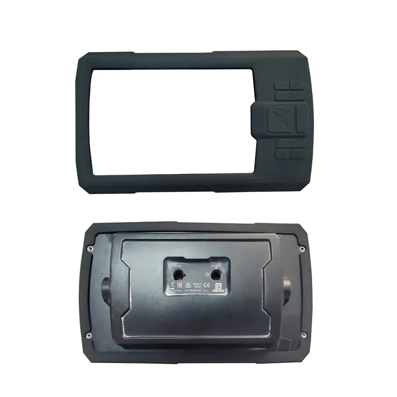 Cubierta de silicona suave para Garmin Striker, marco Protector de pantalla, película protectora para 7/5, vívido, 7cv, 7sv, 7dv, 5cv, 5dv