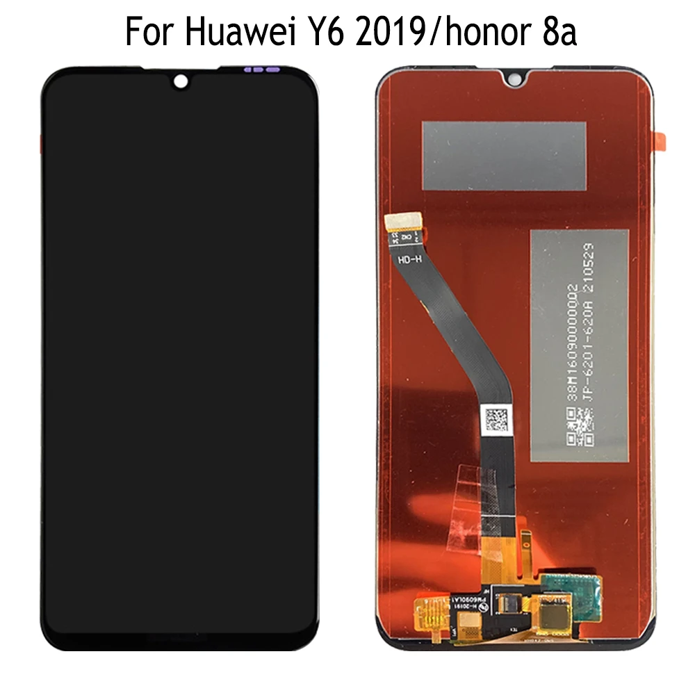 3/5/10PCS Original For Huawei Y6 2019 LCD MRD-LX1F LX1 LX3 For Honor 8A Y6 Prime 2019 LCD DIsplay Touch Screen Digitizer Parts