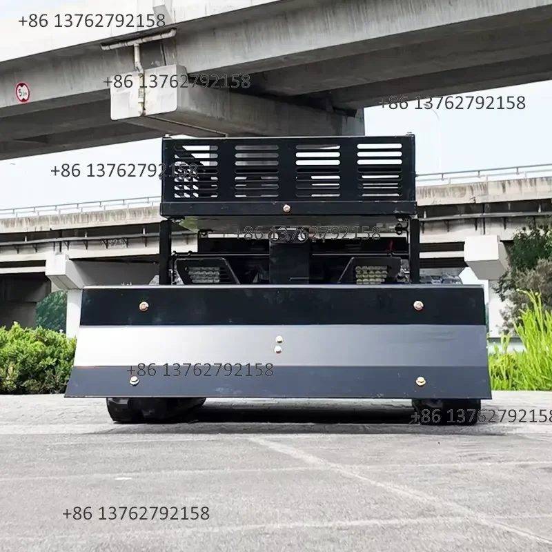 【2026】 Snow Plow, Soil Shovel, Lawn Mower Design, Remote Control Lawn Mower, Portable Transportation and Storage Flail Mower