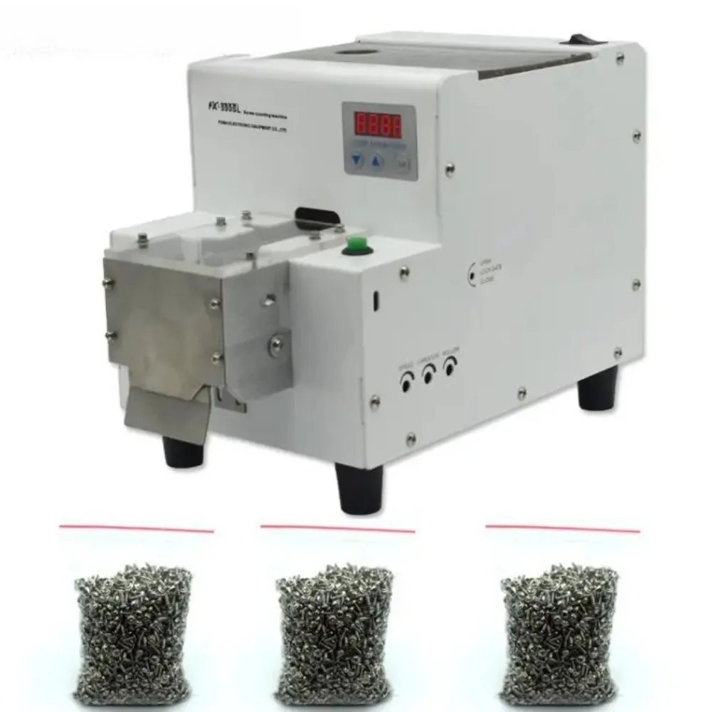 Large capacity screw counting machine,FA-590SL hardware store screw counting machine,point screw counter Track 1-5mm adjustable