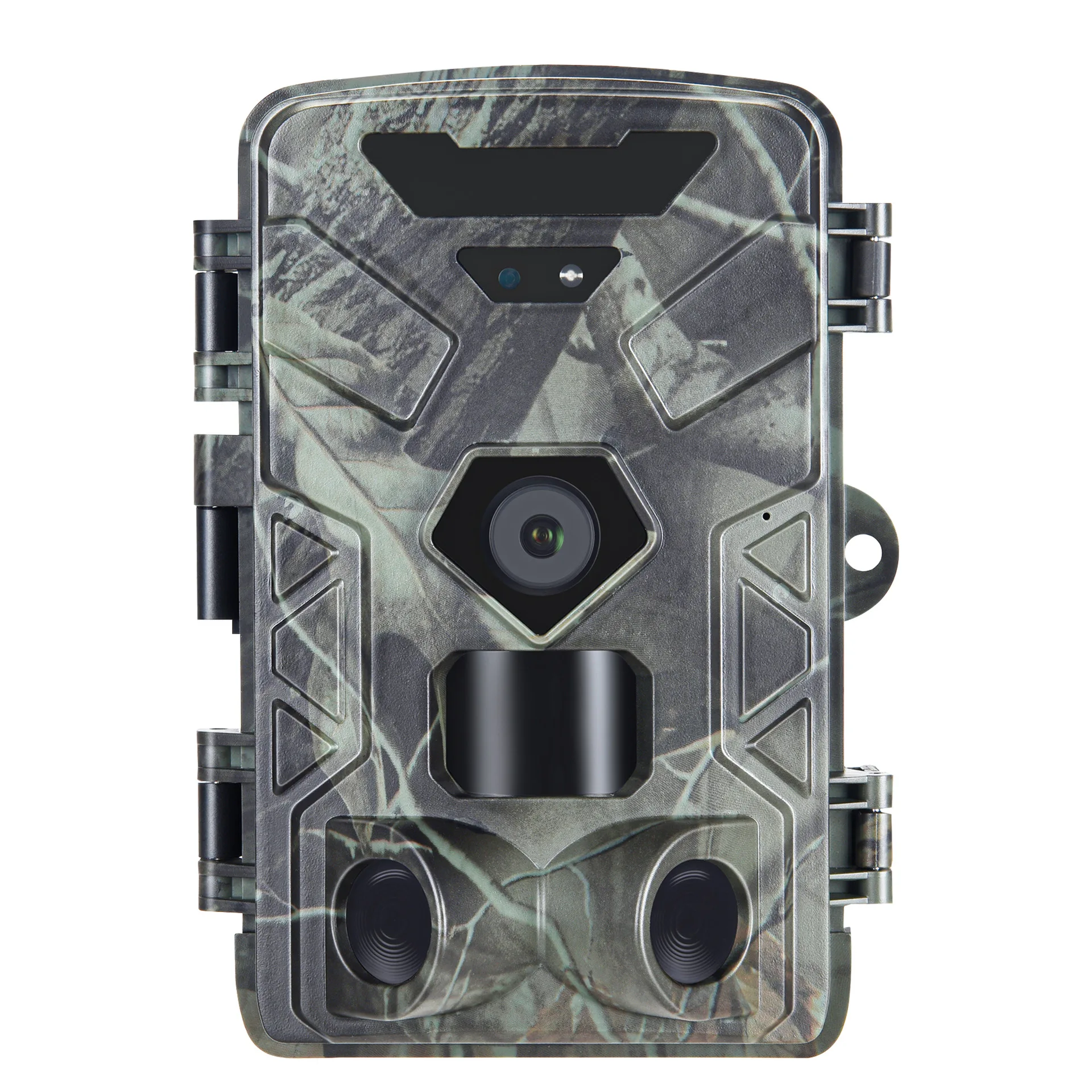 

Наружная камера слежения с инфракрасным тепловизионным датчиком высокой четкости, защита от дождя и запотевания HC-881A, 50 МП, запускает в течение 0,3 секунд с 3PIR