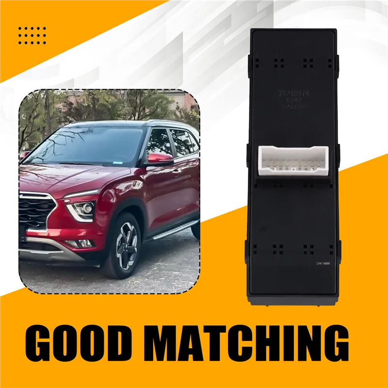 

ABUO-RHD новый главный переключатель управления стеклоподъемником для HYUNDAI I20 2013-2019 93570-C7120 93570C7120 кнопка стеклоподъемника