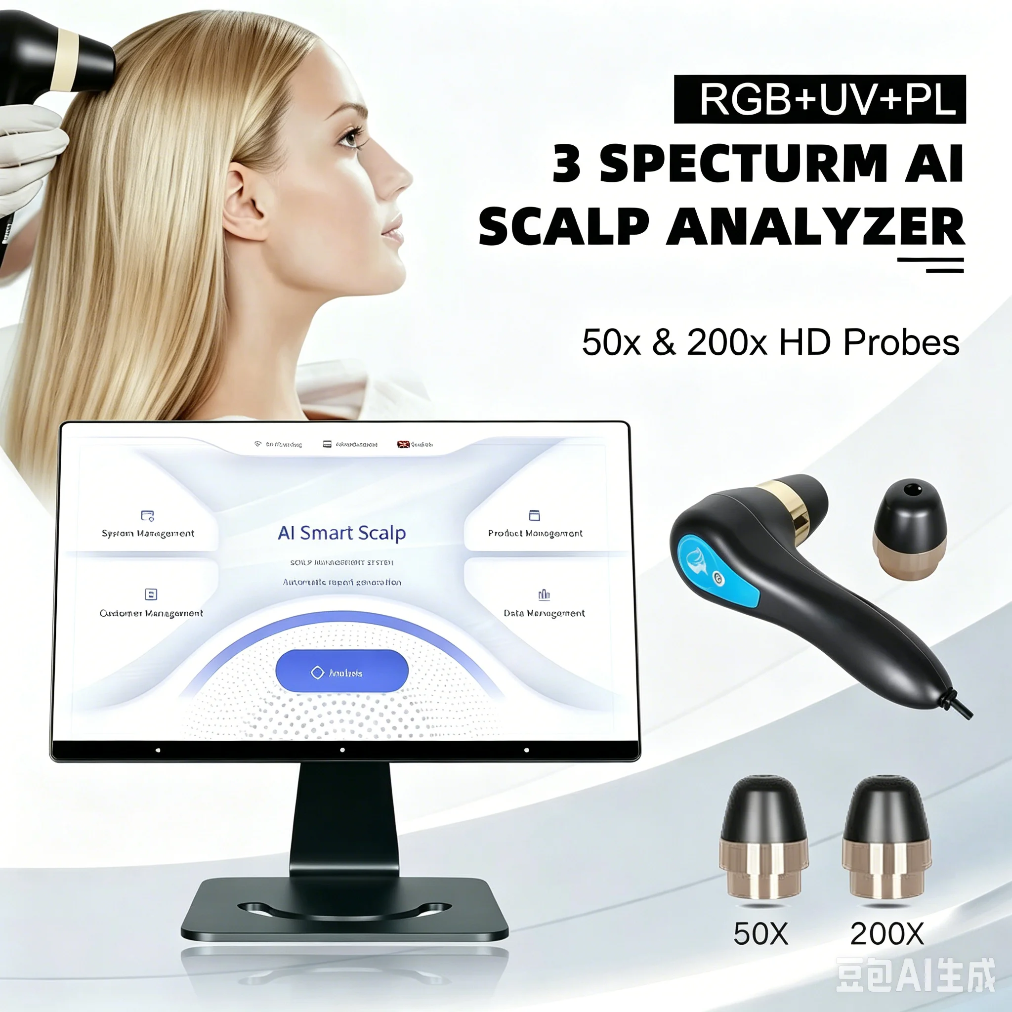T1 Professional AI Smart Scalp Analyzer | 14