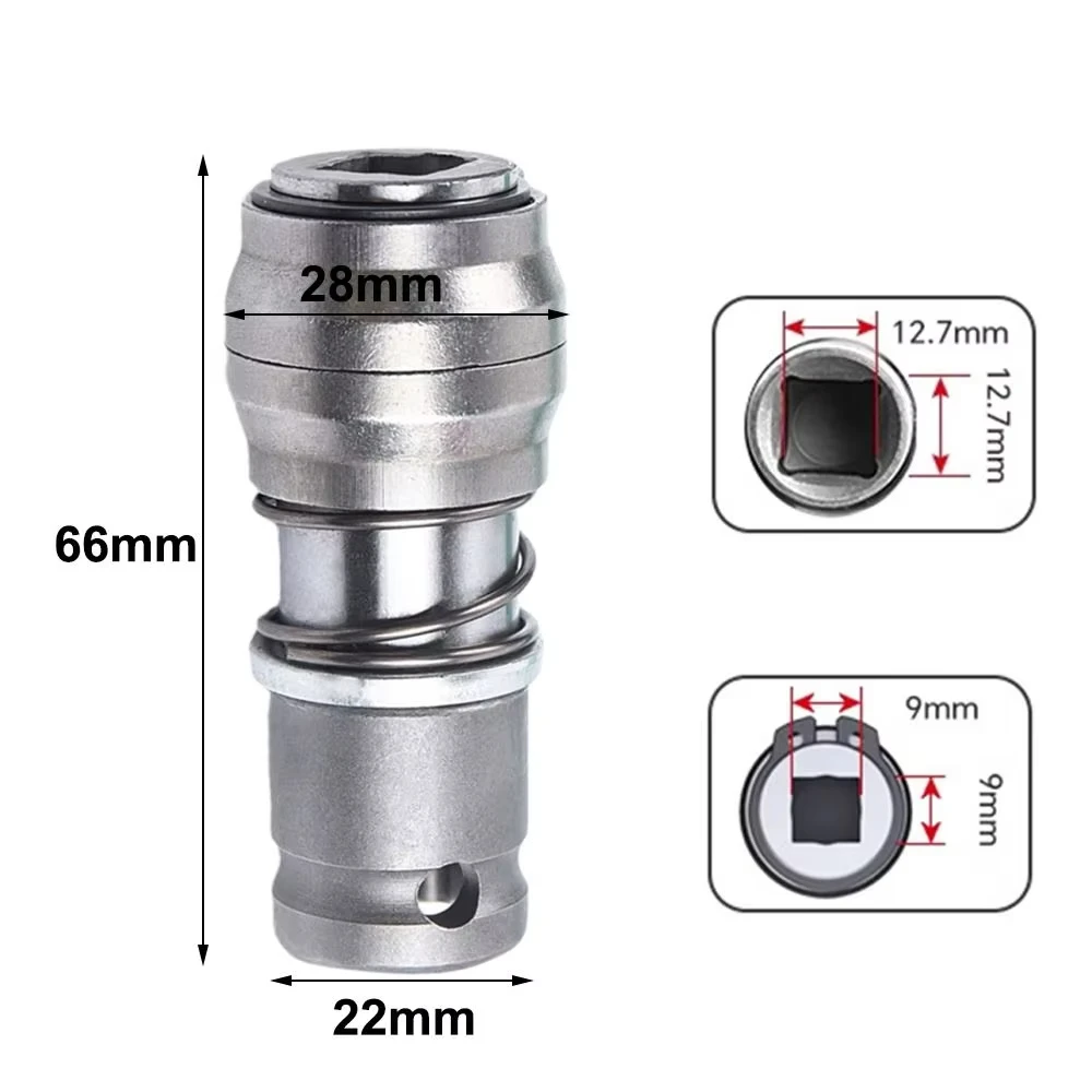 High Power Electric Hammer Conversion Adapter Small Light Square Converter Square Interface image 6
