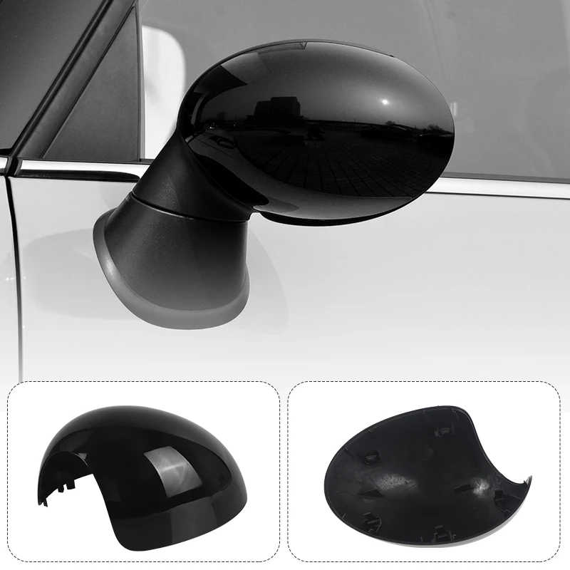 Manual Folding Side Mirror Cover Cap Left Right For Mini Cooper R55 R56 R57 R58 R59 R60 R61 2007-13 51162754913 51162754914