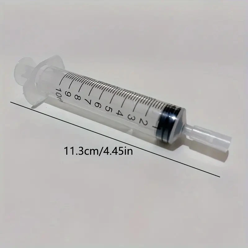 Precision 10ML Syringe Dispenser for Cosmetics and Fragrances - Leak-proof, clear measurement, ideal for precise water filling