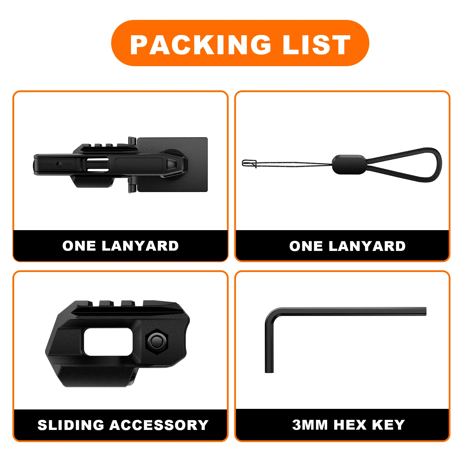 Cross-border hot item PA66 GF30 lanyard switch back clip holster for Glock 9mm/SW40