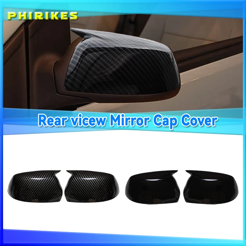 

Для Ford Focus MK2 2005-2008: черные накладки на зеркала заднего вида с эффектом карбона, аксессуары