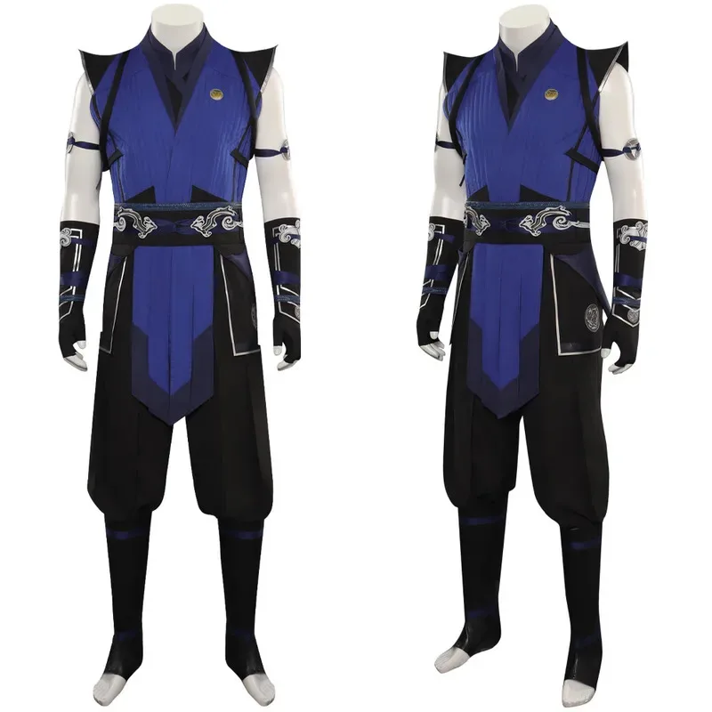 

Game Mortal Cos Kombat Sub-Zero Cosplay Costume Clothing Set Accessories Outfits Halloween Carnival Suit For Adult Men Roleplayx