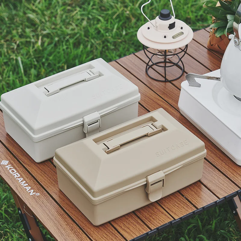 Portable Storage Box Tool Box Car Trunk Storage Box Multi-functional Travel Outdoor Suitcase