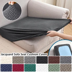 Jacquard Stretch Sofa Cushion Covers Soft Pure Sofa Seat Slipcover for Home Hotel Washable Elastic L-Shaped furniture Protector