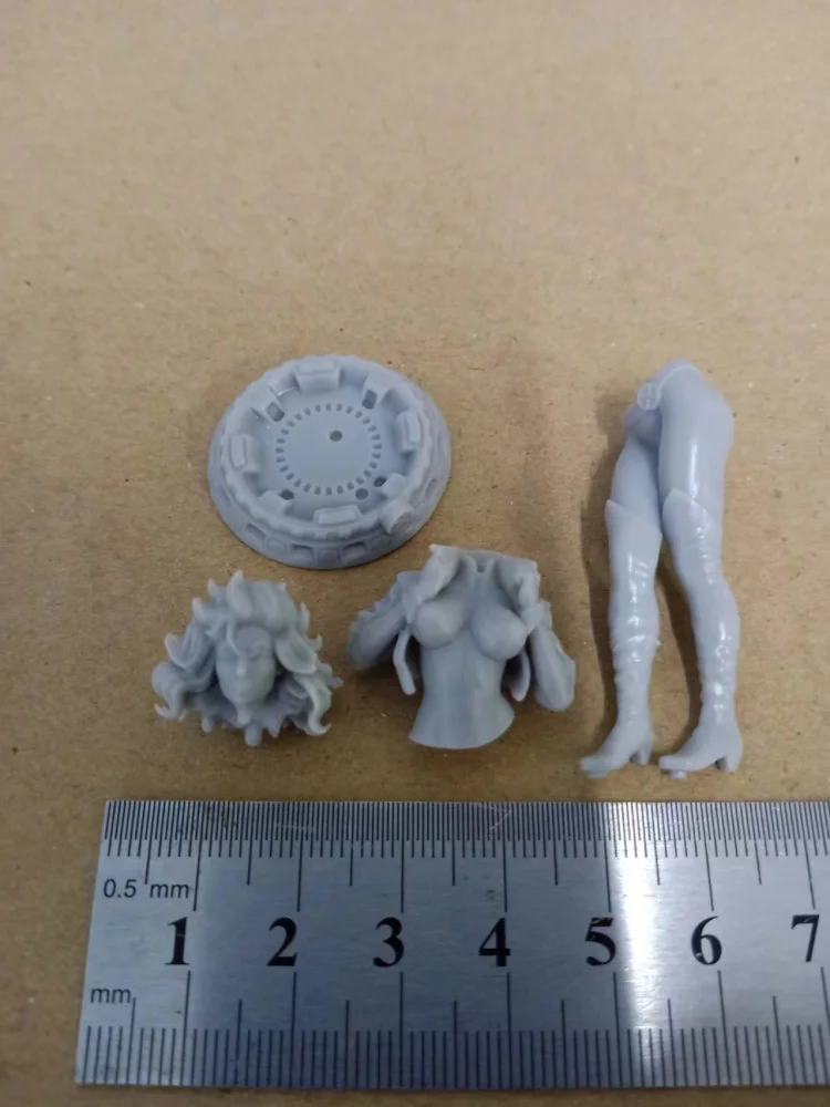 Rogue's tight show Nsfw bricolage deux versions figurines en résine modèle Kit 1/24 échelle 75mm non peint smonté 3D jouet