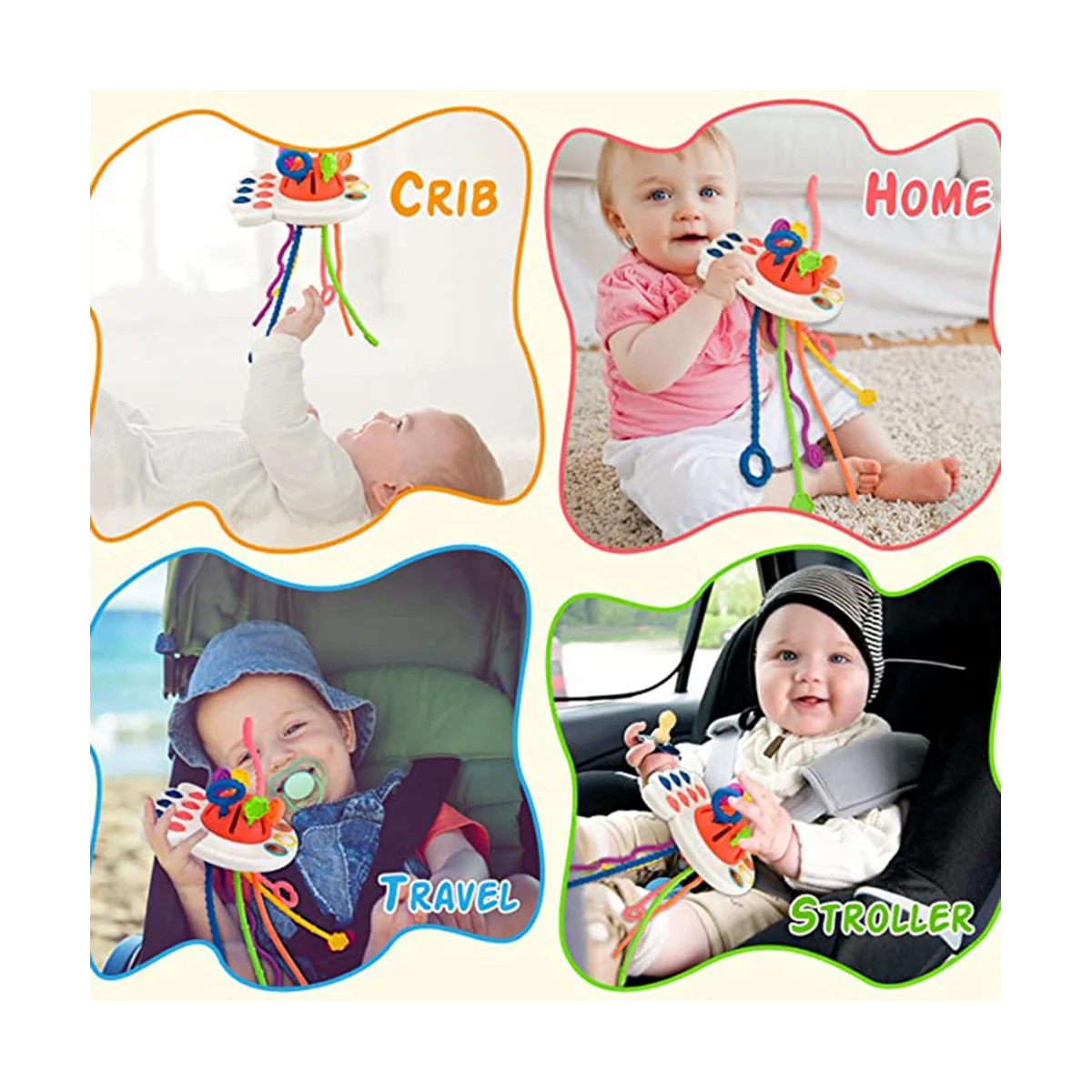 Brinquedos Sensoriais para Crianças, Atividades com Cordão, Viagens Sensoriais, Aprendizagem Educação, Habilidades Motoras Finas, Meninas, Bebês