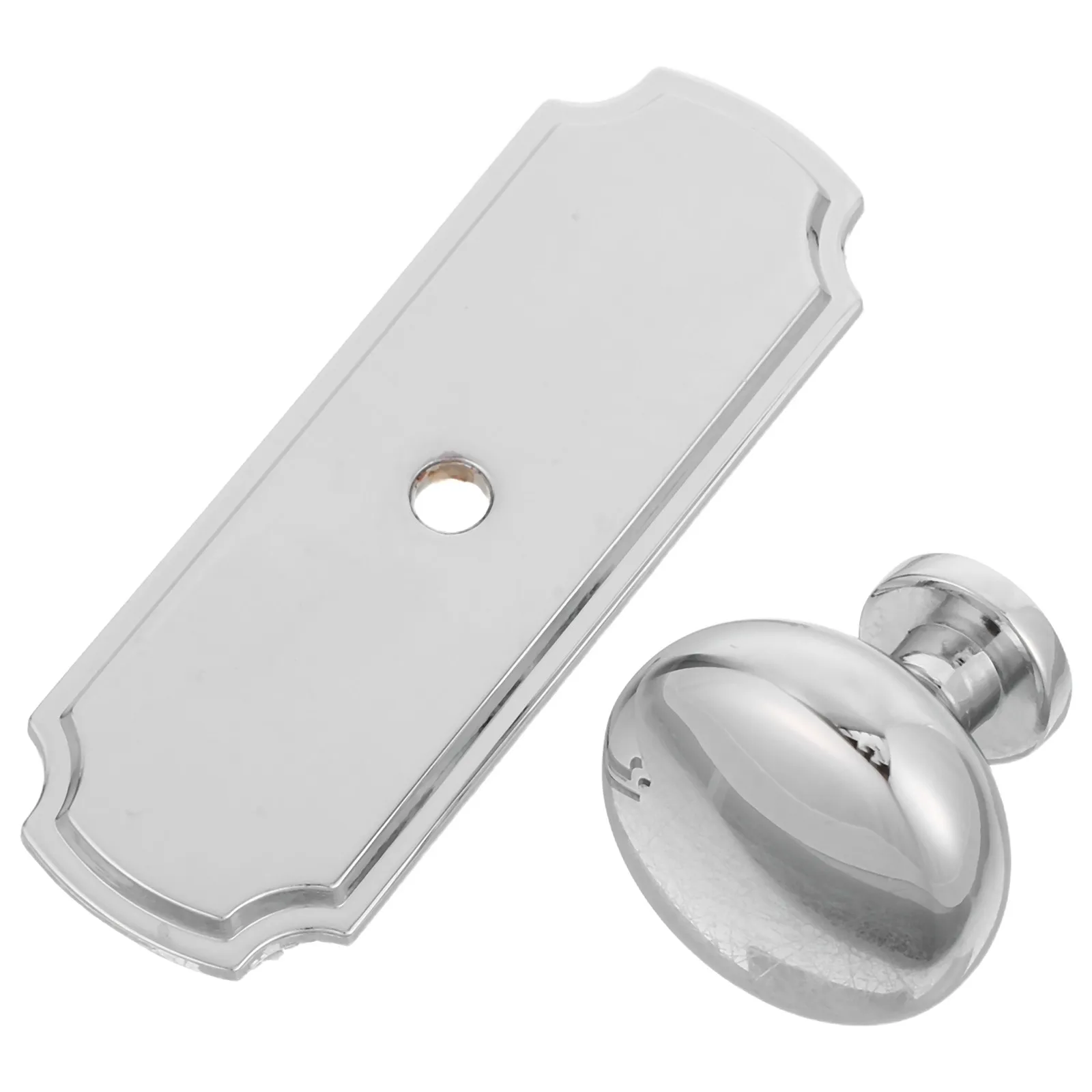 Vintage Cabinet Pull Handle Zinc Alloy Retro Single Hole Kitchen Cupboard Drawer Furniture Handles Silver Hardware for Cabinets