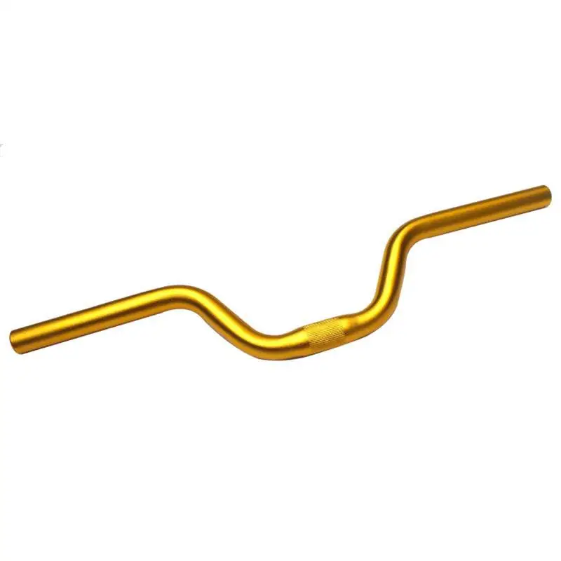 Aluminum Alloy Fixed Gear Handlebar Riser Bar 25.4mm 520x80mm Anodized BMX Mountain Bike Handle Bar Cycling Parts 5 Colors