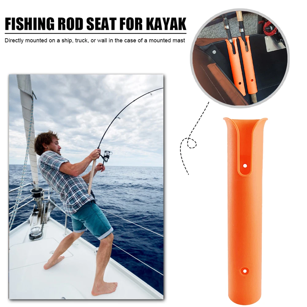 Staffa porta canna da pesca con viti Porta canna da pesca Supporto per canna da pesca a parete per accessori per barche da pesca in garage per kayak