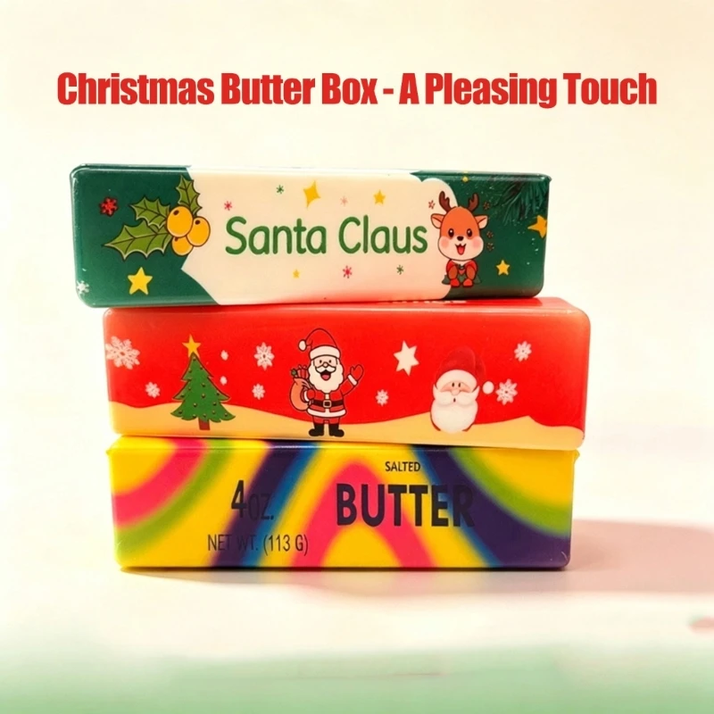 Slow Rebounds Butter Squisher Toy Christmas Fidgety Toy Stress Ball Soft Christmas Squeeze Toy with Seasonal Character and 87HA