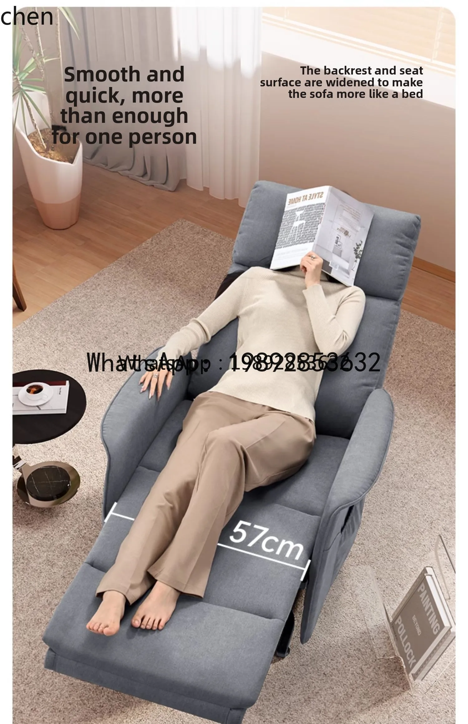 

X5 electric function sofa single person gives parents gifts to help get up and care for the elderly chair remote control